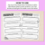 2 for Subordinating Conjunctions Sentence Printables