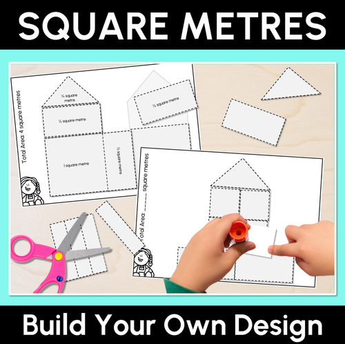 Resource preview 1 for Build Your Own Square Metres – Worksheets
