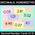 1 for Decimals: Hundredths Number Cards (0-5)