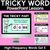 1 for High Frequency Heart Word Lessons SET 5 - WORDS WITH TRICKY SPELLINGS