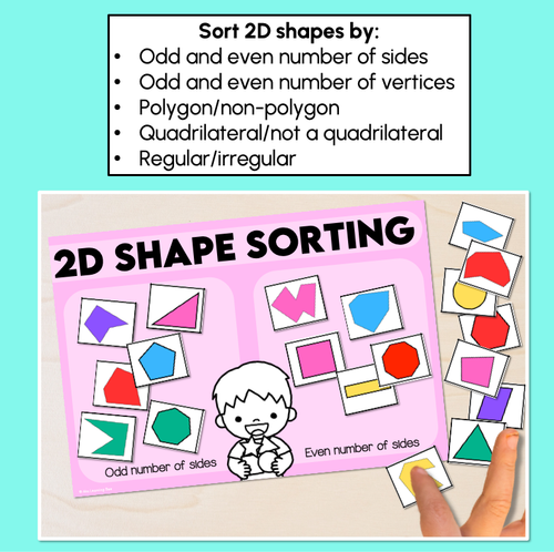 Resource preview 3 for 2D Shape Sorting Mats