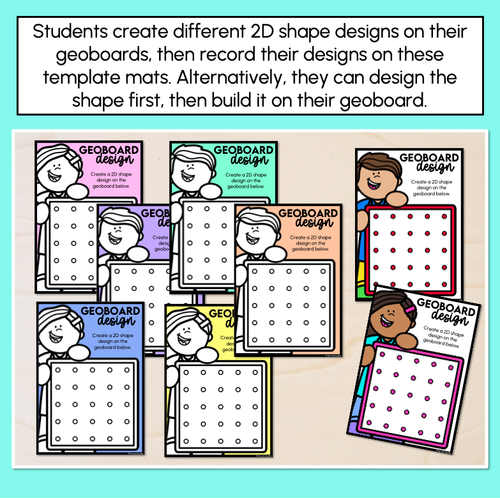 Resource preview 2 for Geoboard Design Mats