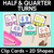 1 for 2D Shape Clip Cards - Half & Quarter Turns
