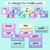 3 for FRACTIONS POSTERS - The Wonderland Collection