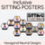 1 for Inclusive Sitting Posters & Display - Hexagonal Neutral Design