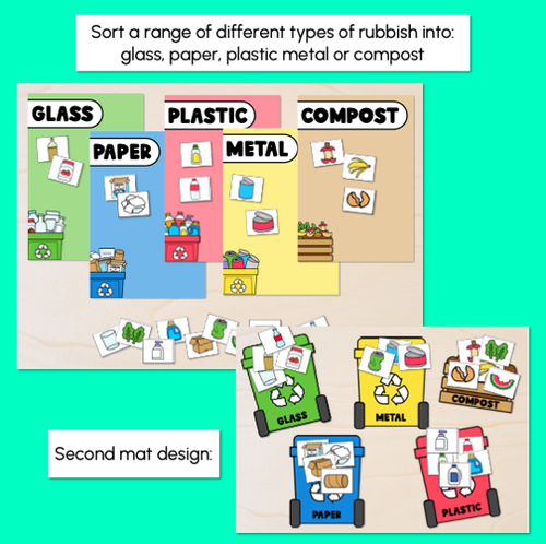Resource preview 2 for Earth Day Recycling Sort Activity