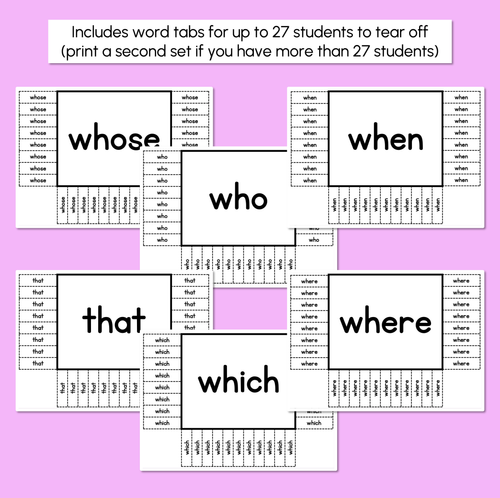 Resource preview 4 for Read the Room - Adjectival Clause