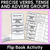 1 for Precise Verbs, Tense & Adverb Groups - Flip Book Activity