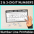 1 for Number Line Challenge - 2 & 3 Digit Numbers