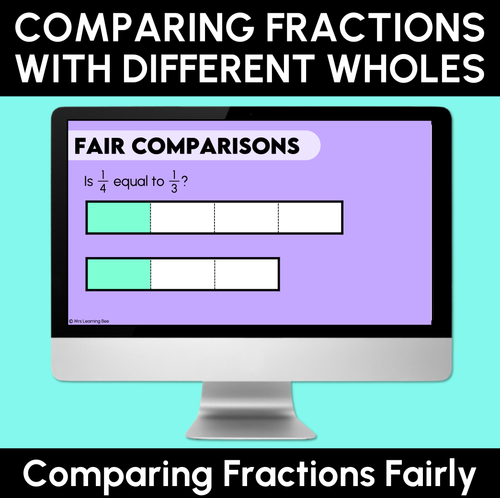 Resource preview 13 for Represent & Compare Equivalent Fractions as Lengths - Grade 3 & 4 Unit of Work