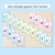 4 for Number Posters 0-30 with ten frames, base ten blocks, tallies & fingers - The Sea of Wonder Collection - Calming Classroom Decor  