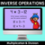 1 for Inverse Operations - Multiplication & Division - Digital Slides