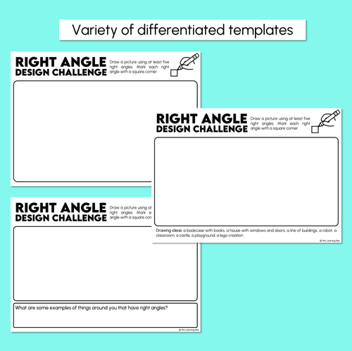 Resource preview 3 for Right Angle Design Challenge - Design Templates