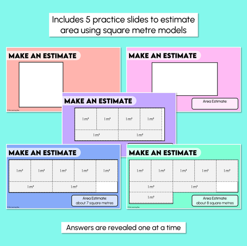Resource preview 3 for Estimating Area in Square Metres – Digital Slides