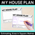 1 for My House Plan – Estimating Area in Square Metres Worksheets