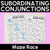 12 for Subordinating Conjunctions Bundle