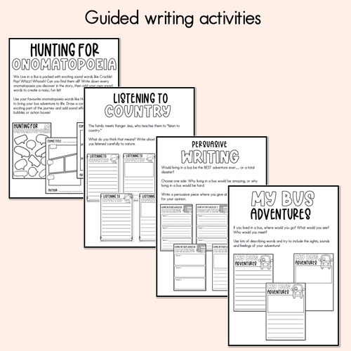 Resource preview 4 for We Live In A Bus Printable Pack - Book Week 2025