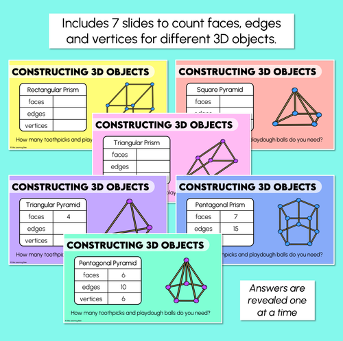 Resource preview 3 for Constructing 3D Objects - Digital Slides