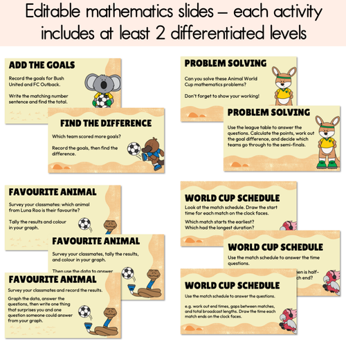 Resource preview 3 for Luna Roo Editable Slides - Differentiated Writing, Maths and Design Prompts - National Simultaneous Storytime 2026