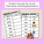 2 for Phonics Artists - CVC CVCC CCVC U Words - Decodable Words Activity