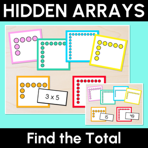 Hidden Arrays - Find the Total Task Cards