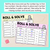 2 for Roll & Solve - 2-Digit & 3-Digit Missing Numbers - Addition & Subtraction Game