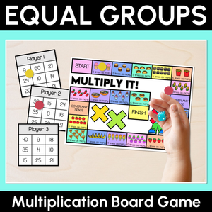 Equal Groups - Multiply It - Multiplication Board Game