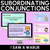 13 for Subordinating Conjunctions Bundle