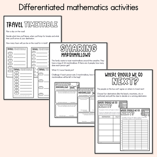 Resource preview 5 for We Live In A Bus Printable Pack - Book Week 2025