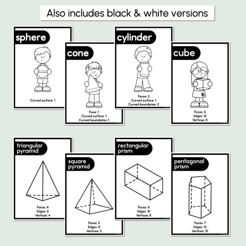 Resource preview 4 for 3D Object Posters - The Eucalyptus Edit - Eucalyptus Classroom Decor