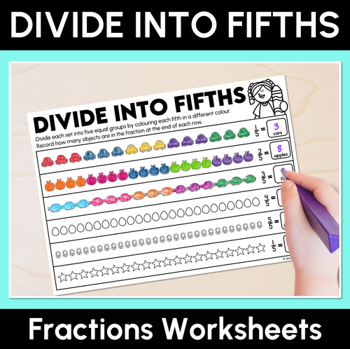 Resource preview 4 for Fractions of a Length: Making Halves, Thirds & Fifths - Grade 3 & 4 Unit of Work