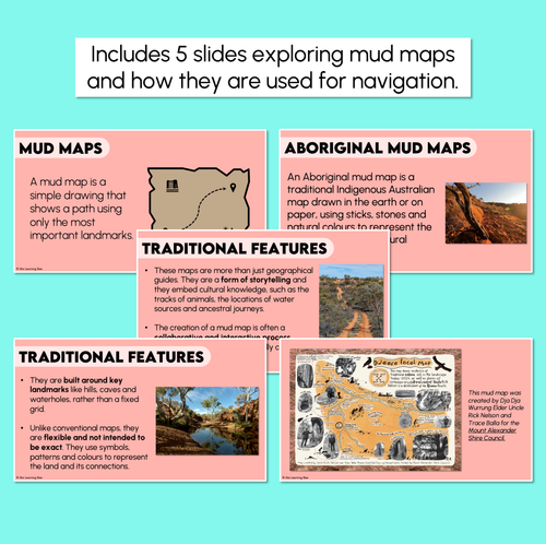Resource preview 5 for First Nations Navigation - Position & Direction on Aboriginal Maps - Digital Slides