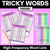 1 for HIGH FREQUENCY HEART WORD LISTS FREEBIE