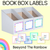 1 for BOOK BOX HOLDER EDITABLE LABELS- The Kasey Rainbow Collection