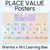 1 for PLACE VALUE POSTERS - The Brentos Collection - Pastel Rainbow