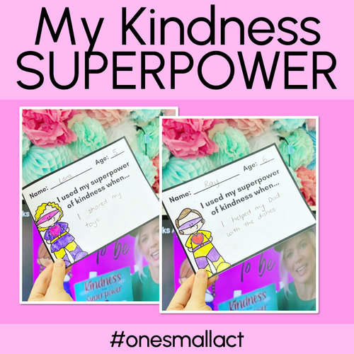 Resource preview 1 for Kindness is my Superpower - World Kindness Day Activity