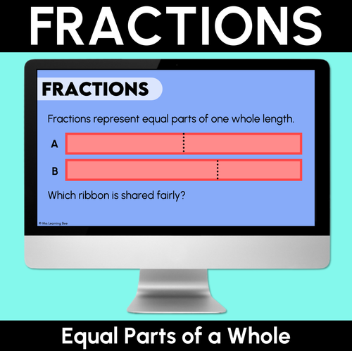 Resource preview 5 for Fractions of a Length: Making Halves, Thirds & Fifths - Grade 3 & 4 Unit of Work