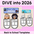 1 for Dive into 2026 - Editable Back to School Display Templates