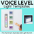 1 for Voice Level Light Templates - Editable Sound Switches - Classroom Management Tool