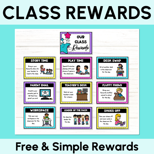 Class Rewards - Mrs Learning Bee