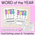 2 for Word of the Year - Templates & PowerPoint Lesson Bundle