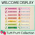 1 for WELCOME Acrostic Door Display - The Tutti Frutti Collection - Colourful Classroom Decor