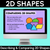 1 for Describing & Comparing 2D Shapes - Digital Slides