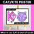 1 for Cat or Kite POSTER - when to use C or K at the beginning of words