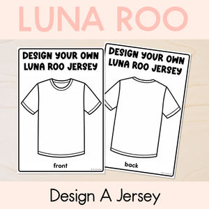 Luna Roo - Design a Jersey - National Simultaneous Storytime 2026