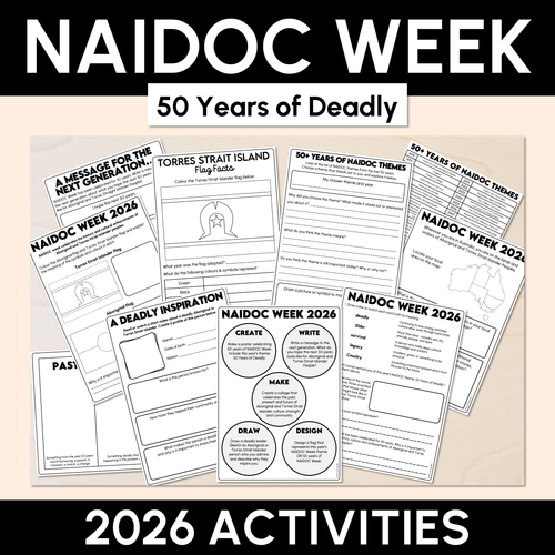 Resource preview 1 for NAIDOC Week 2026 Activities - 50 Years of Deadly