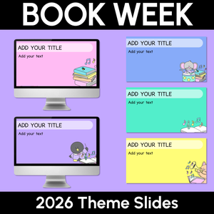 BOOK WEEK 2026 - Themed PowerPoint Slides