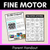 1 for Fine Motor Activities Grid & Parent Handout