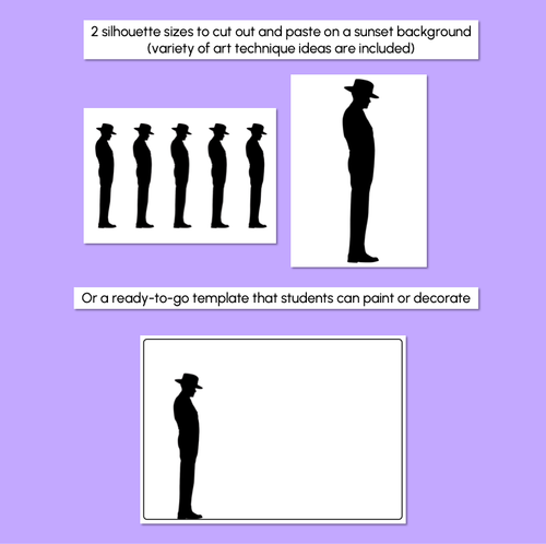 Resource preview 2 for ANZAC Day Silhouette Artwork