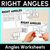 1 for Right Angles - Angles Worksheets